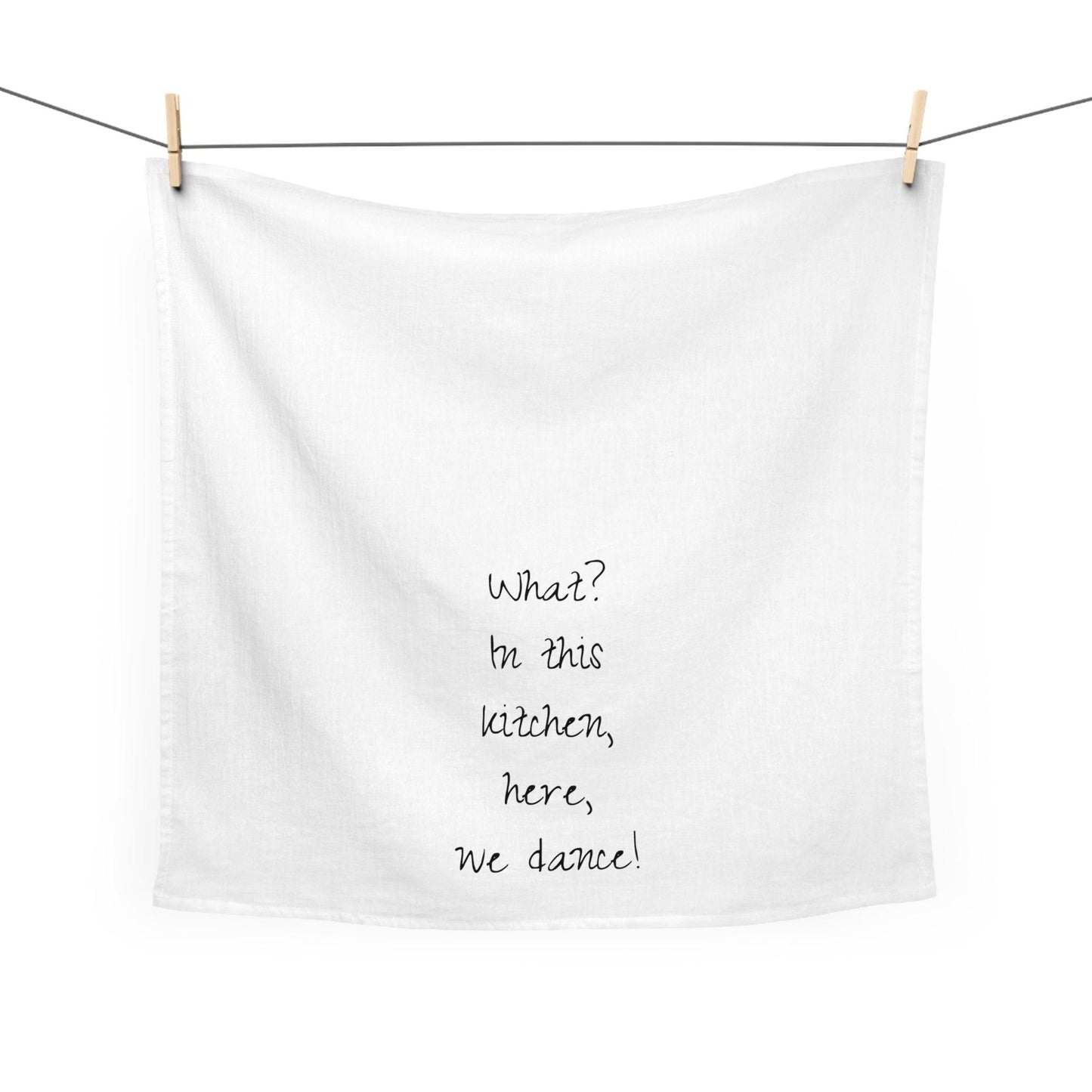 Here, We Dance Tea Towel - GroveWisdom