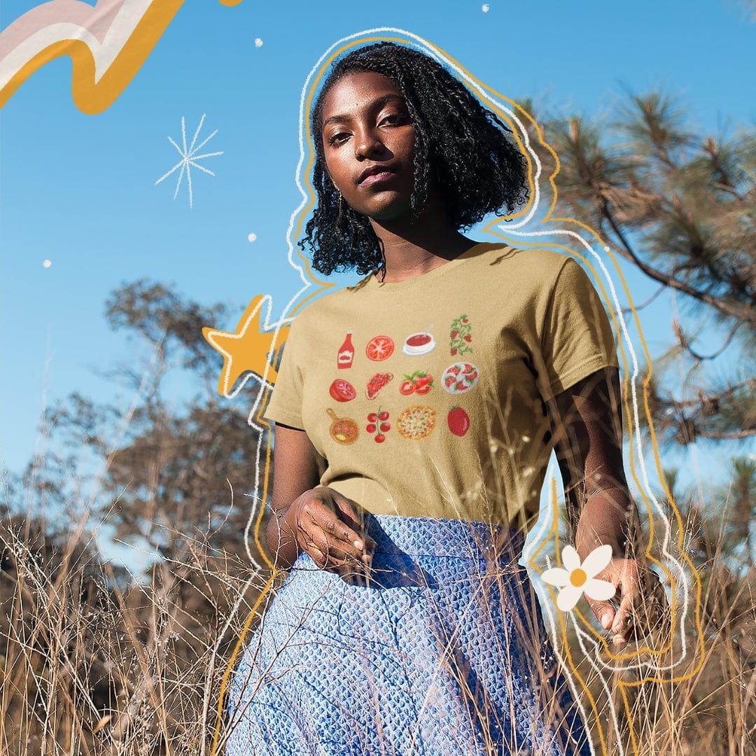 Tomato Feast Unisex Garment-Dyed Tee - GroveWisdom