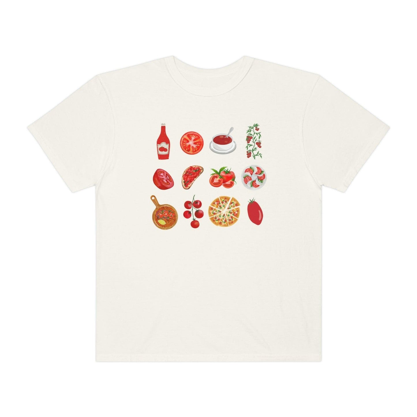 Tomato Feast Unisex Garment-Dyed Tee - GroveWisdom