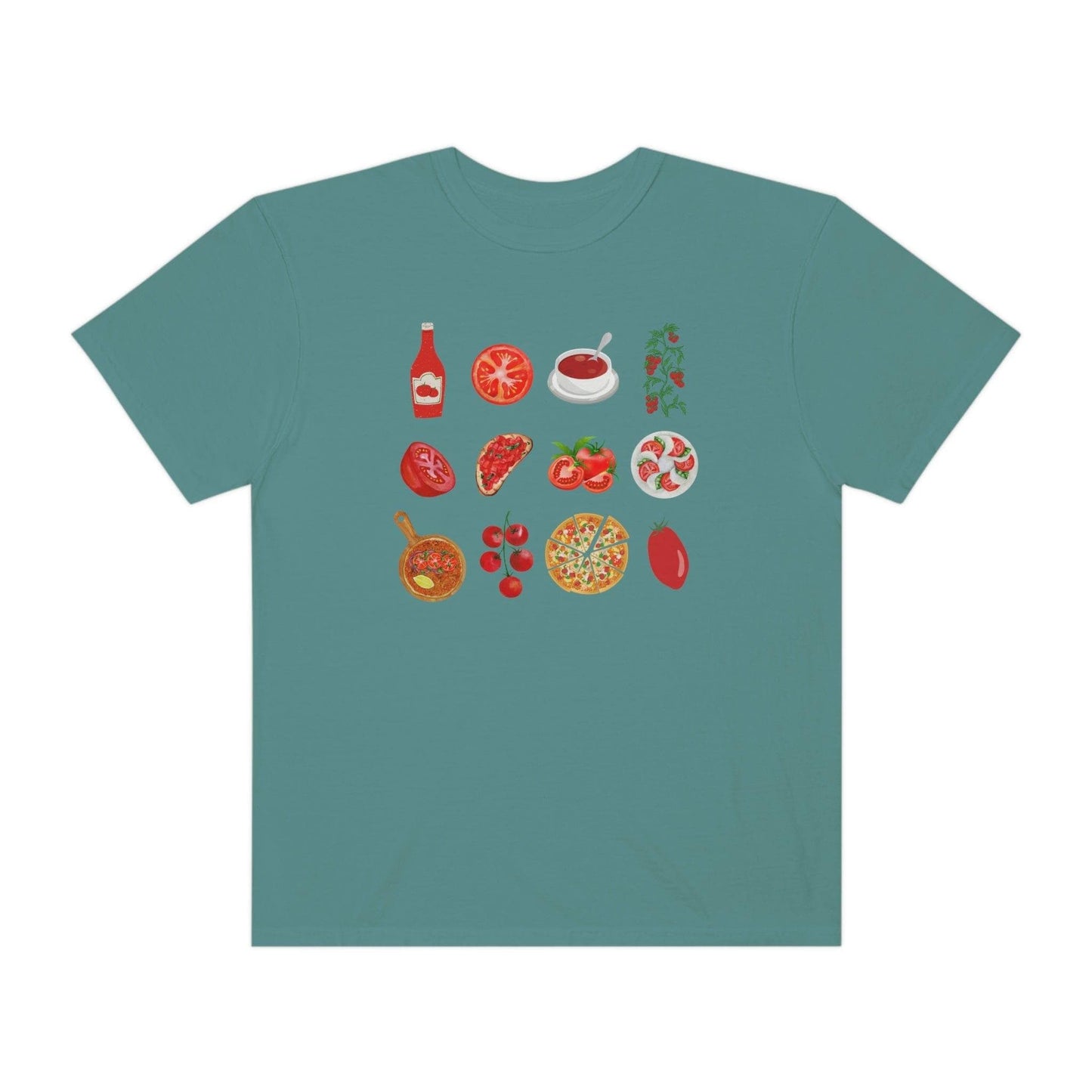 Tomato Feast Unisex Garment-Dyed Tee - GroveWisdom
